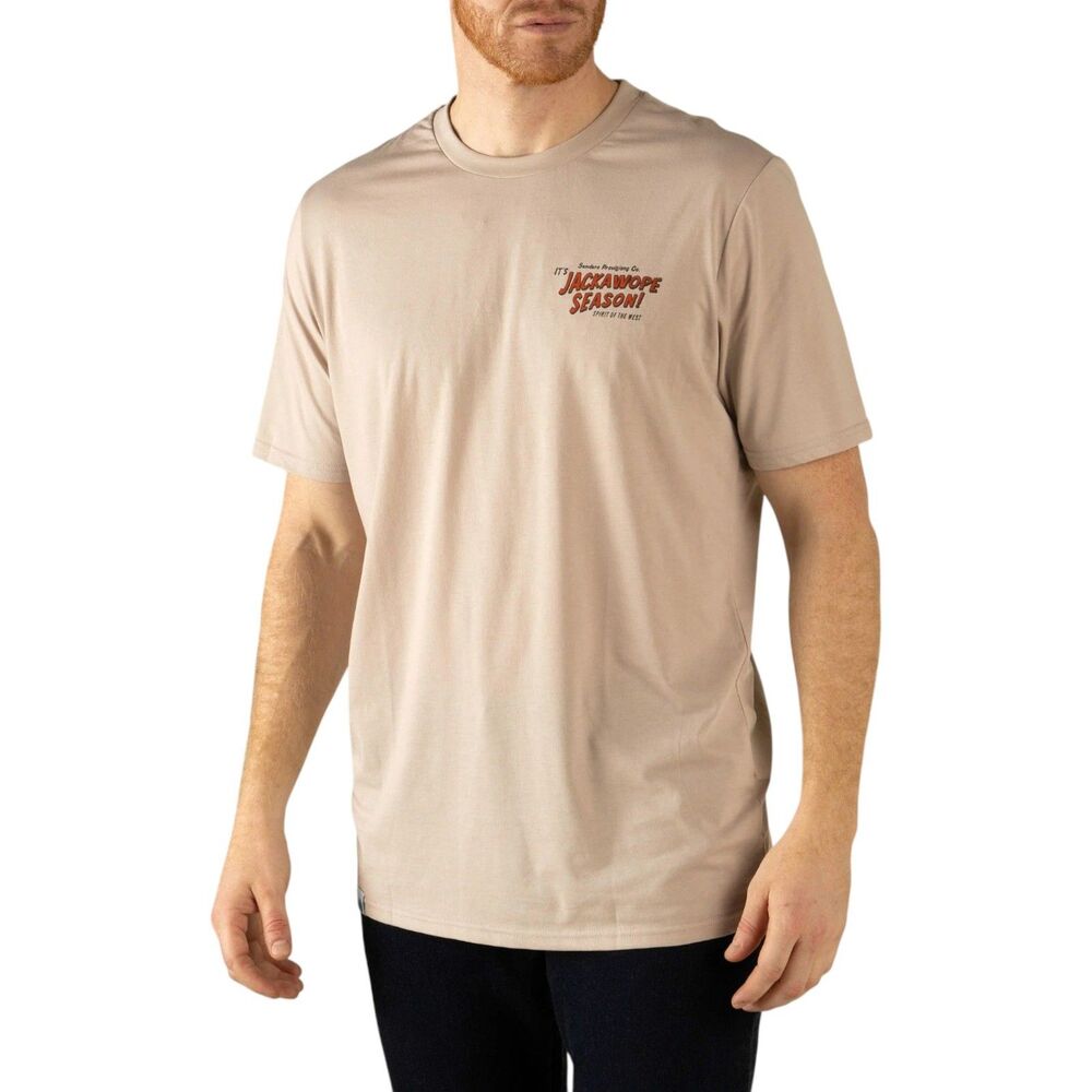 NWT Sendero Provisions Co Jackawope Short Sleeve T-Shirt Sand XXL